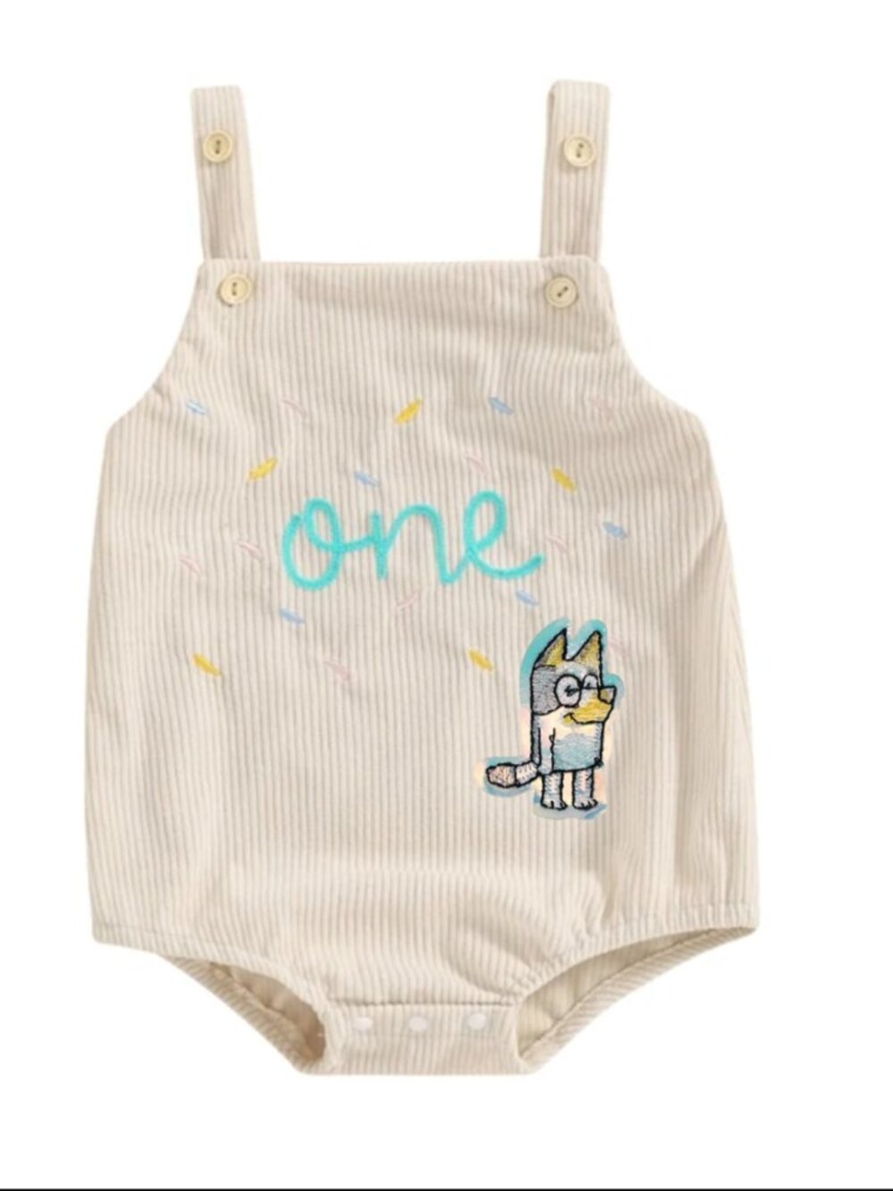 Bluey Romper Bluey Outfit Smash Bluey First Birthday Bodysuit clothes Jumpsuit